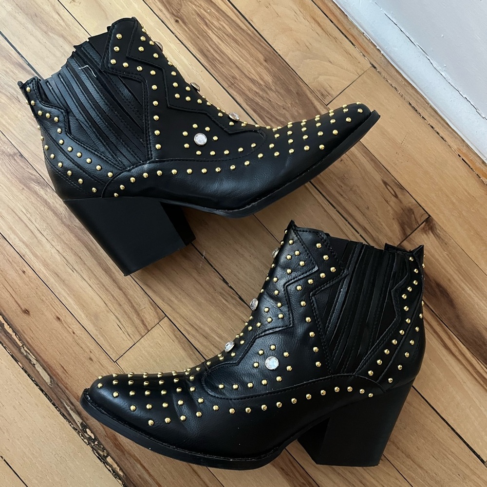 Studded Urban Outfitters Cowboy Boots